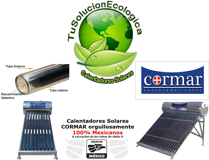 Tu Solucion Ecologica :: Calentadores Solares CORMAR
