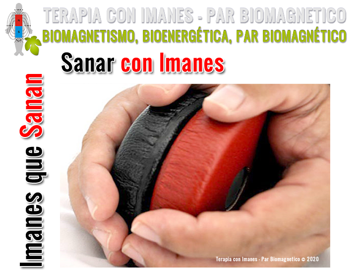 Par Biomagnetico, Biomagnetismo, Bioenergética, Terapia de Imanes